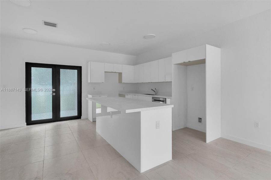 Furnished interior view inside a new home in , Miami (Image 4).