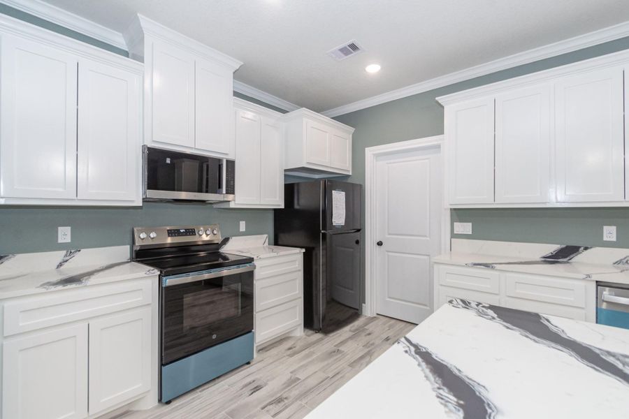 Furnished interior view inside a new home in , West Columbia (Image 5). Furnished interior view inside a new home in , West Columbia (Image 5).