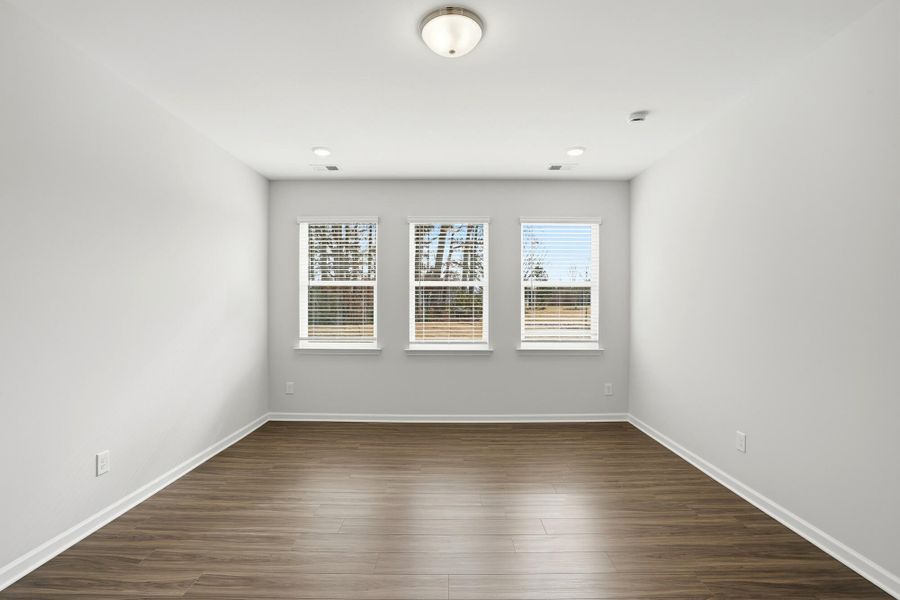 Spacious, unfurnished interior of a new home in Villas at Prestwick, Mooresville (Image 32). Spacious, unfurnished interior of a new home in Villas at Prestwick, Mooresville (Image 32).