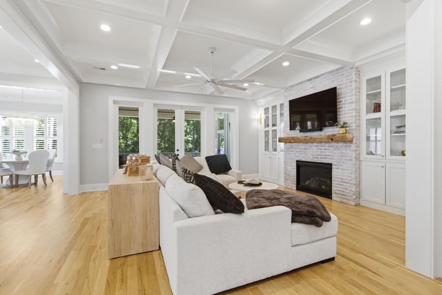 Furnished interior view inside a new home in , Mount Pleasant (Image 65).