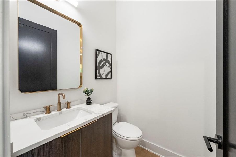 Furnished interior view inside a new home in , Atlanta (Image 11).