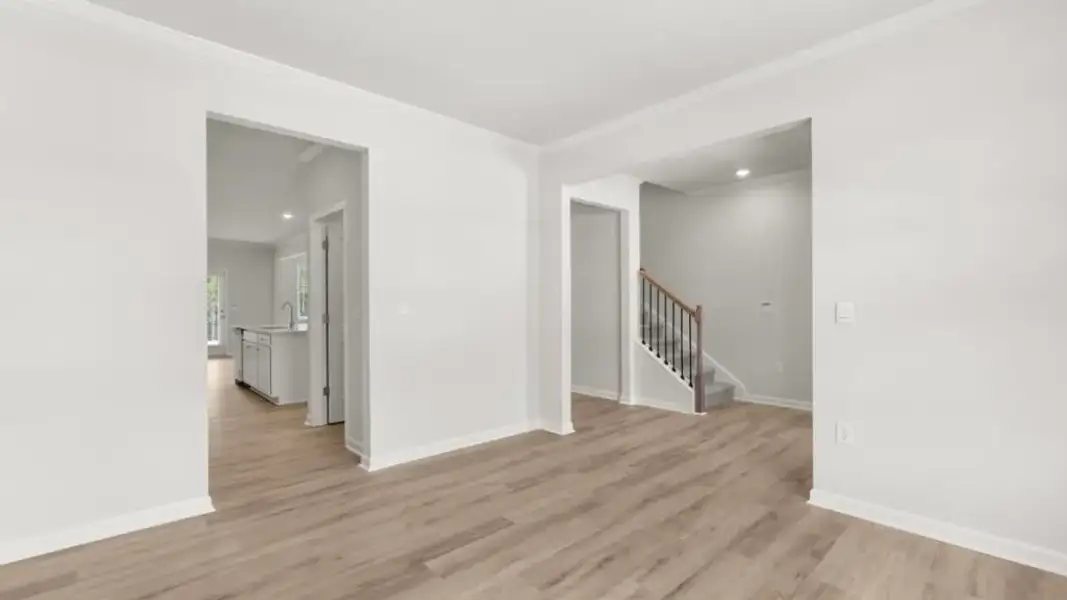 Spacious, unfurnished interior of a new home in Grandview at Lanier, Dawsonville (Image 23).