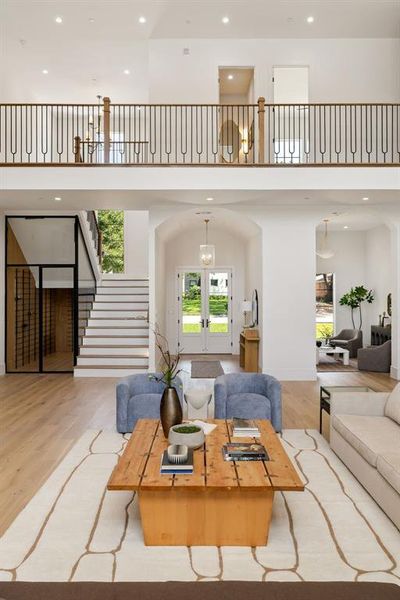 Furnished interior view inside a new home in , Dallas (Image 31).