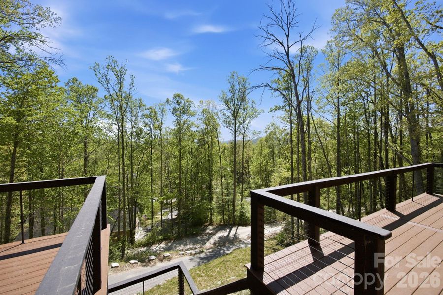 View from front deck