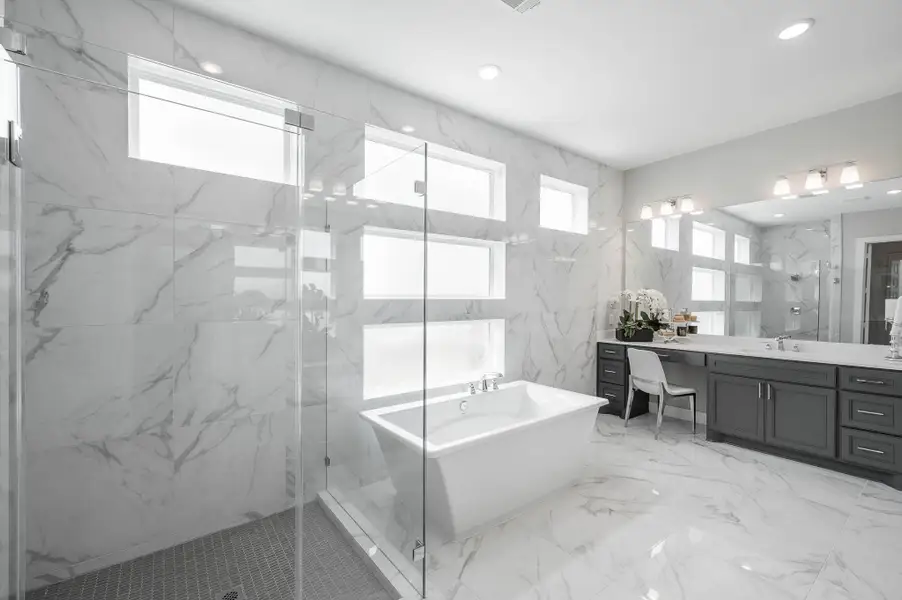 Representative furnished interior of a home built from the Casoria by Tri Pointe Homes in The Estates at James Lane, Fulshear (Image 49).