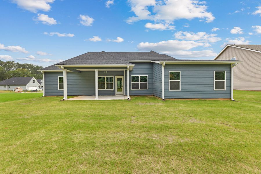 Front exterior of a new home in Standing Oaks, Senoia, GA, highlighting curb appeal (Image 19).