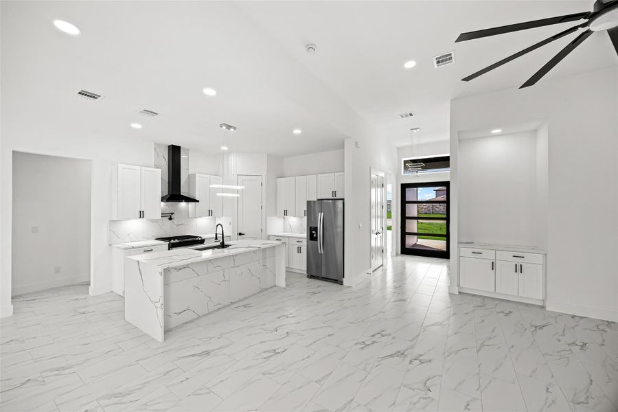 Furnished interior view inside a new home in , Dayton (Image 10).