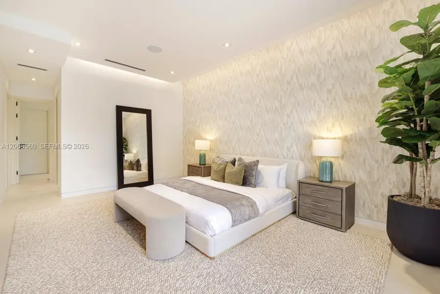 Furnished interior view inside a new home in , Miami (Image 8). Furnished interior view inside a new home in , Miami (Image 8).