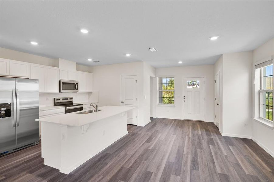 Furnished interior view inside a new home in Waterleigh, Winter Garden (Image 11).