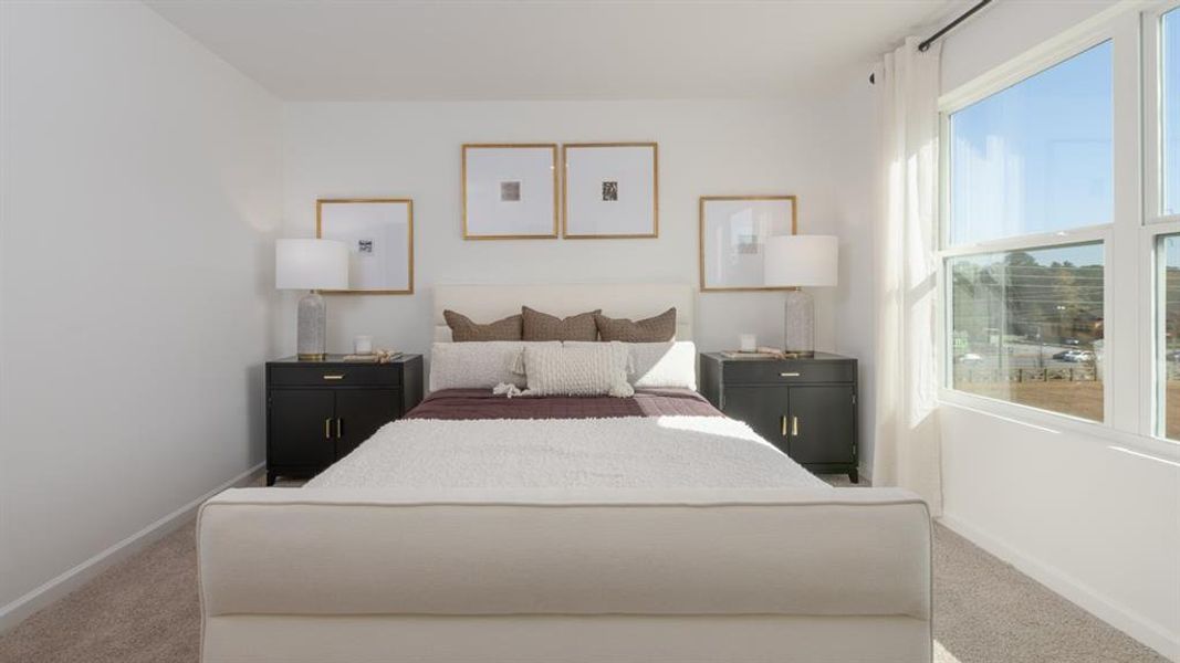 Furnished interior view inside a new home in Mableton Station, Mableton (Image 27).