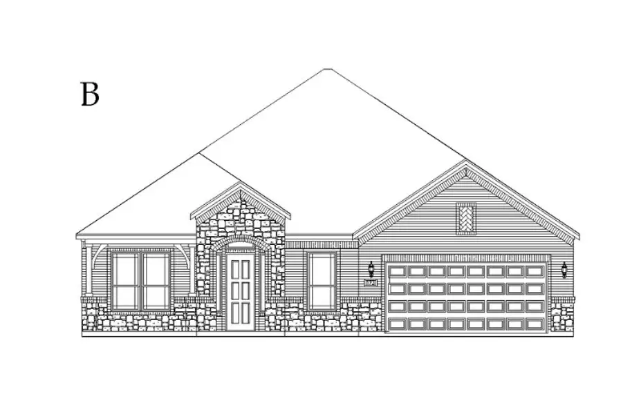 Representative rendering of the exterior for the Marshall by Windsor Homes (Image 5).