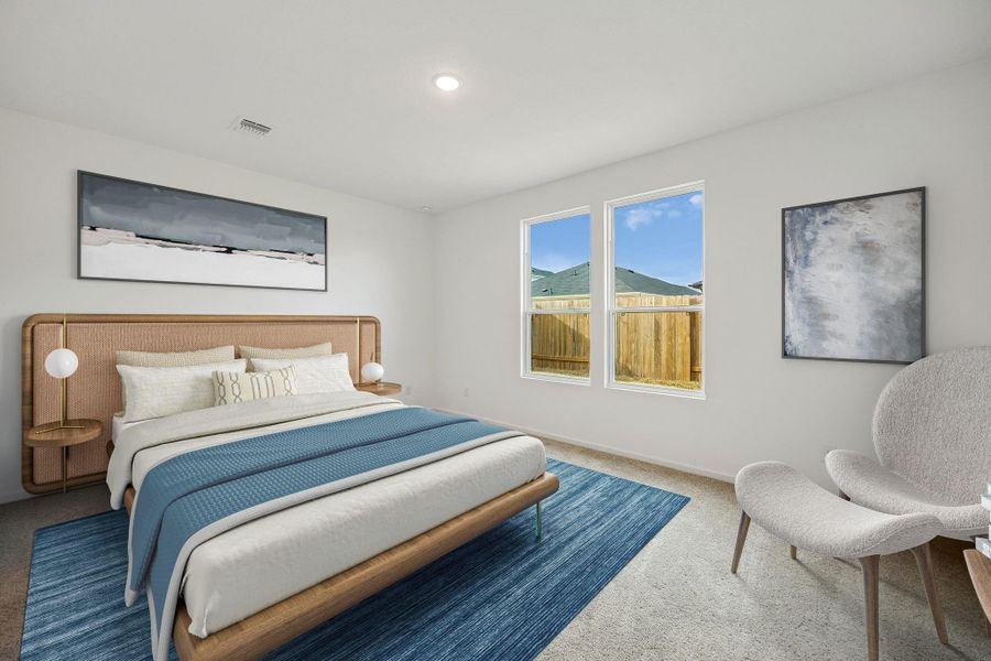 Furnished interior view inside a new home in Stokesbury, Waller (Image 11).