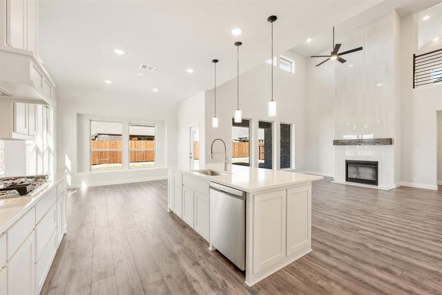 Furnished interior view inside a new home in Addison Hills Classic 60s, Cedar Hill (Image 7).