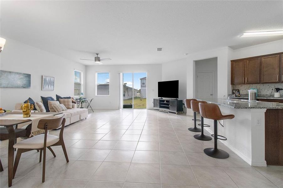Furnished interior view inside a new home in , Davenport (Image 11).