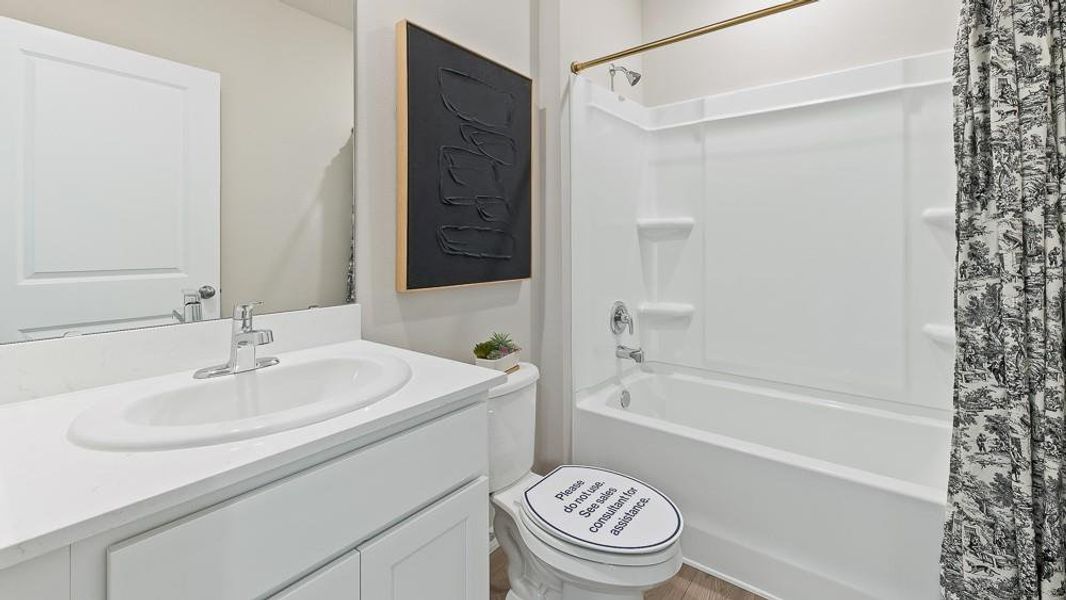 Furnished interior view inside a new home in Oakfield Trails, Parrish (Image 8).