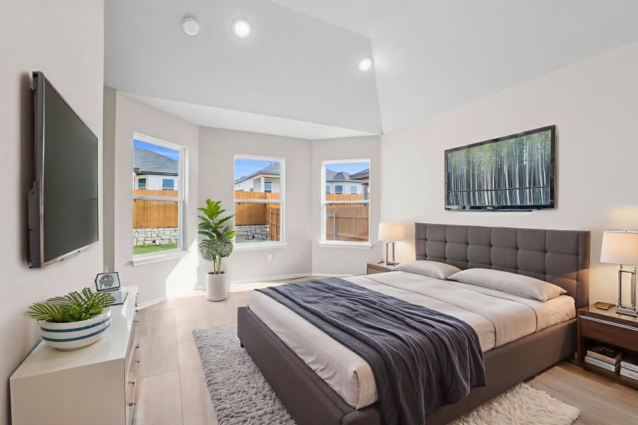 Owner's Bedroom - Virtually Staged