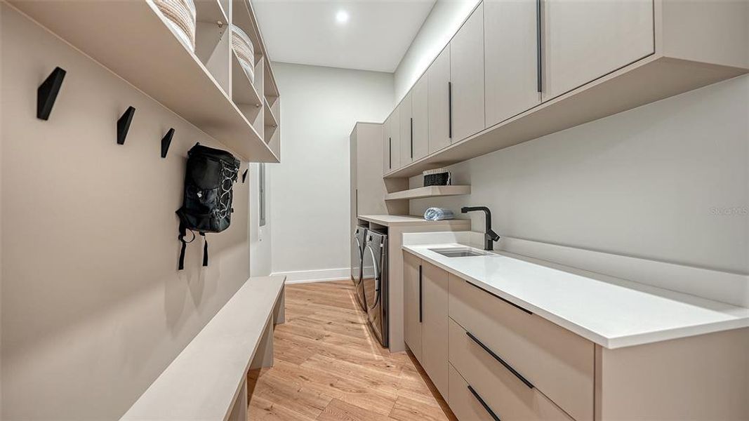 Furnished interior view inside a new home in , Sarasota (Image 16).