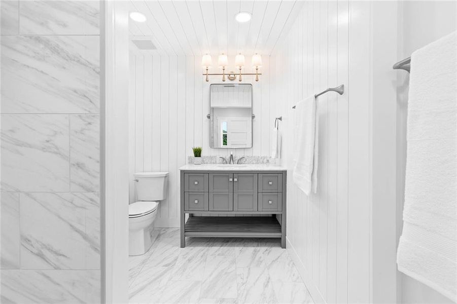 Furnished interior view inside a new home in , Canton (Image 14).