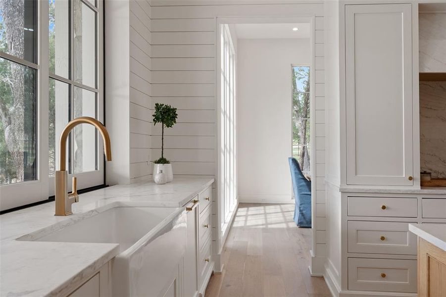 Furnished interior view inside a new home in , Malakoff (Image 17).