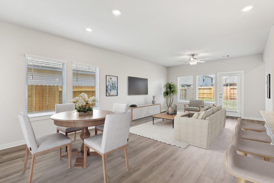 Photo is not of the actual home but is an inspirational photo of builder’s model home and may depict options, furnishings, and/or decorator features that are not included.