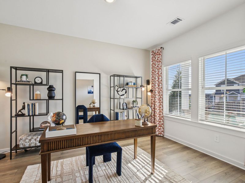 Furnished interior view inside a new home in Greystone - Legacy Series, Smyrna (Image 7).