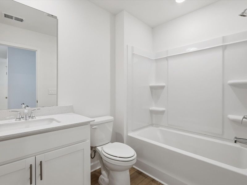 Furnished interior view inside a new home in Courts at Brook Run, Moncks Corner (Image 7).