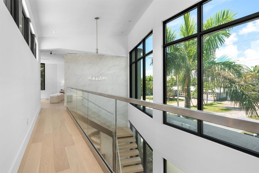 Furnished interior view inside a new home in , Fort Lauderdale (Image 56).