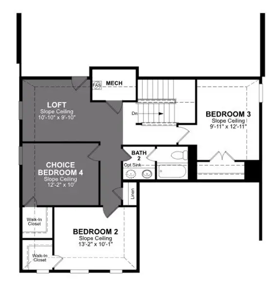 2D floor plan layout of this home in Lake Pointe, Little Elm, TX (Image 4). 2D floor plan layout of this home in Lake Pointe, Little Elm, TX (Image 4).