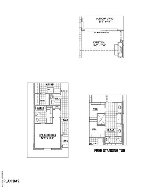 Plan 1645 Options