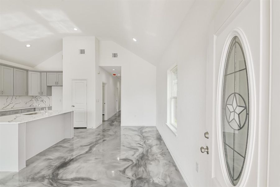 Furnished interior view inside a new home in , Montgomery (Image 5). Furnished interior view inside a new home in , Montgomery (Image 5).