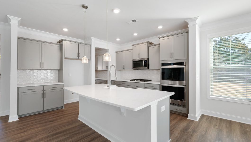 Furnished interior view inside a new home in Cottonwood Ridge, Piedmont (Image 6).