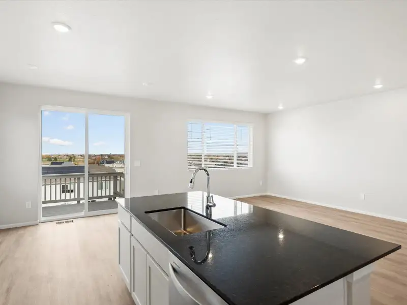 Furnished interior view inside a new home in Poudre Heights: The Lakes Collection, Windsor (Image 4).