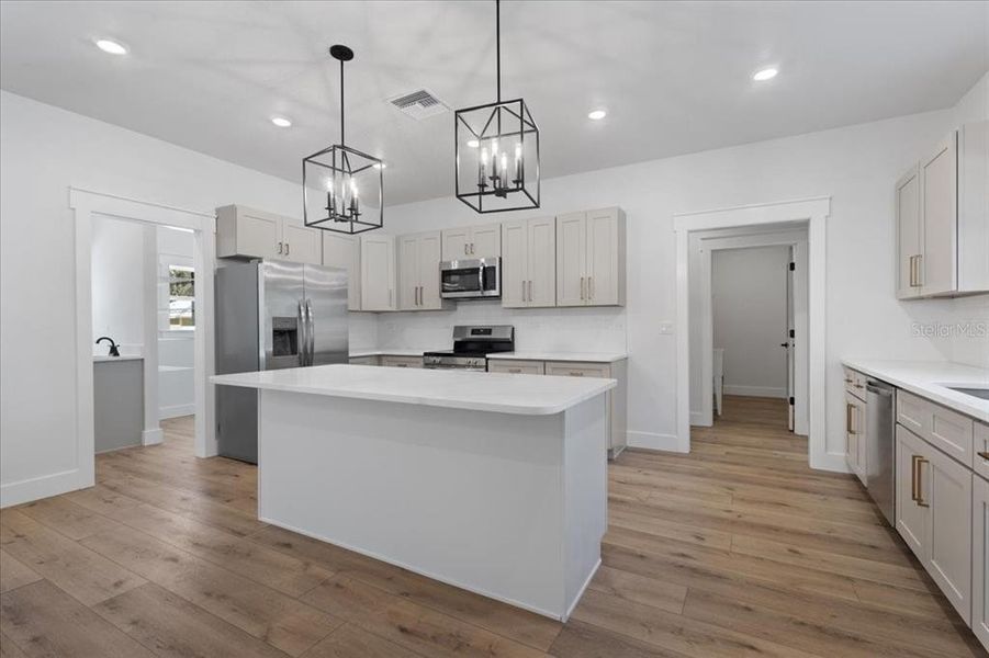 Furnished interior view inside a new home in , Fanning Springs (Image 17).