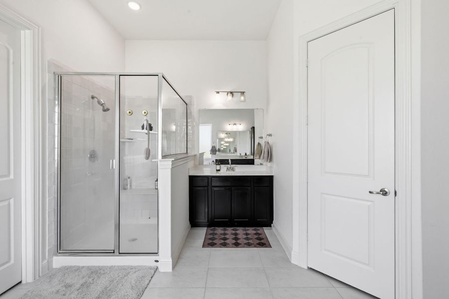 Furnished interior view inside a new home in , Old River-Winfree (Image 30).