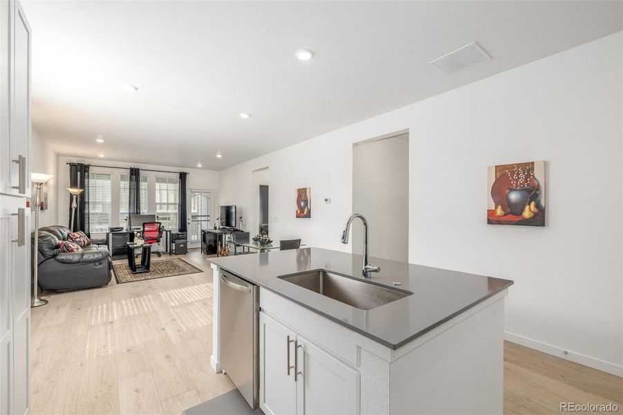 Furnished interior view inside a new home in Green Valley Ranch Active Adult, Aurora (Image 37).