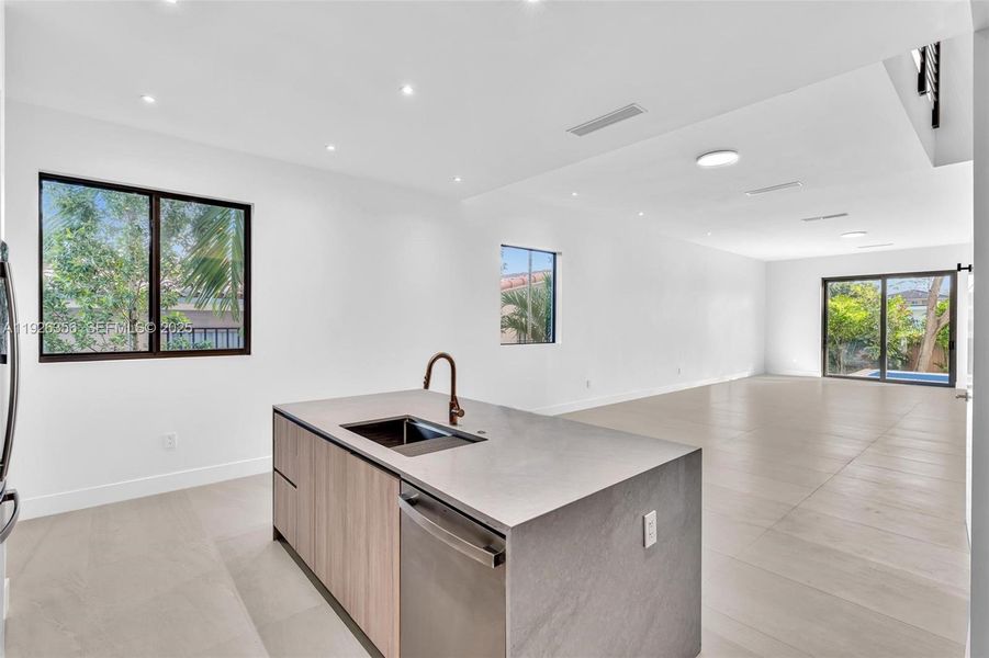 Furnished interior view inside a new home in , Miami (Image 12). Furnished interior view inside a new home in , Miami (Image 12).