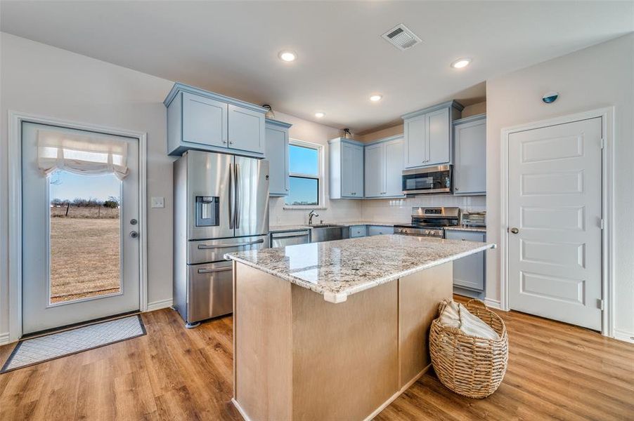 Furnished interior view inside a new home in , Gunter (Image 24).