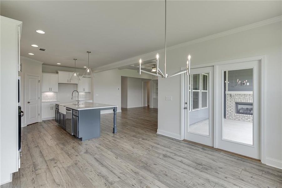 Furnished interior view inside a new home in , Jefferson (Image 10). Furnished interior view inside a new home in , Jefferson (Image 10).
