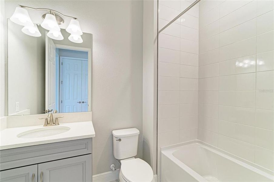 Furnished interior view inside a new home in Mirada, San Antonio (Image 9).