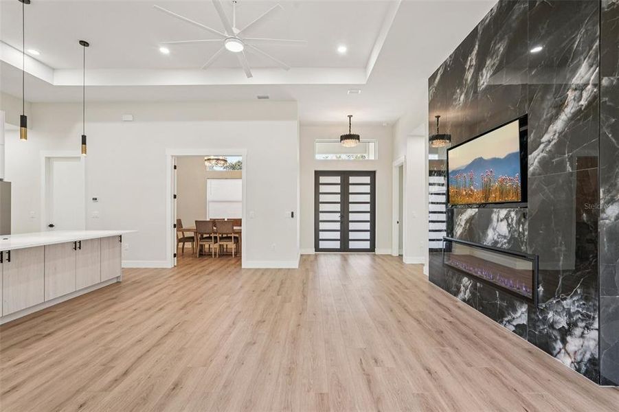 Spacious, unfurnished interior of a new home in , Port Charlotte (Image 36).
