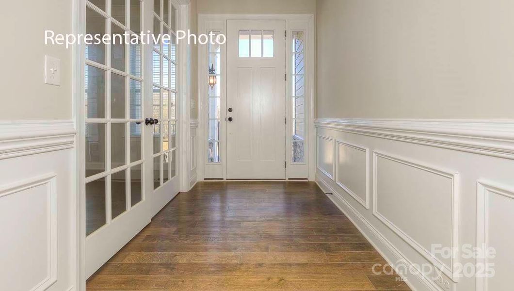 Spacious, unfurnished interior of a new home in Sanctuary at Southgate, Indian Trail (Image 20).