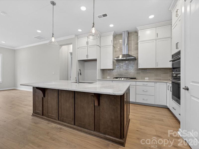 Furnished interior view inside a new home in North Creek Village, Huntersville (Image 6). Furnished interior view inside a new home in North Creek Village, Huntersville (Image 6).