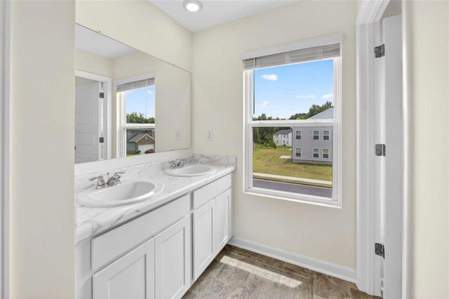 Furnished interior view inside a new home in Bailey Glynn, Covington (Image 10).