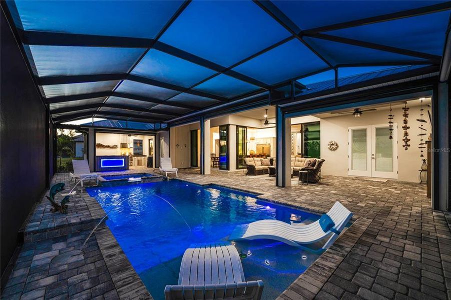 Exterior details and patio area of a home in , Port Charlotte (Image 36).