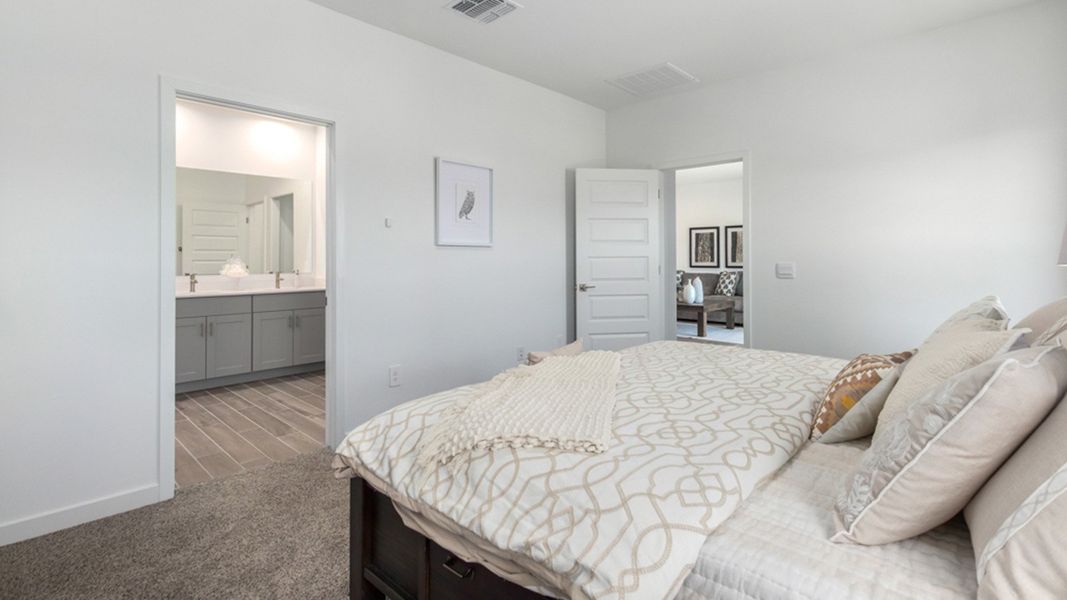 Furnished interior view inside a new home in Saguaro Bloom, Marana (Image 16).