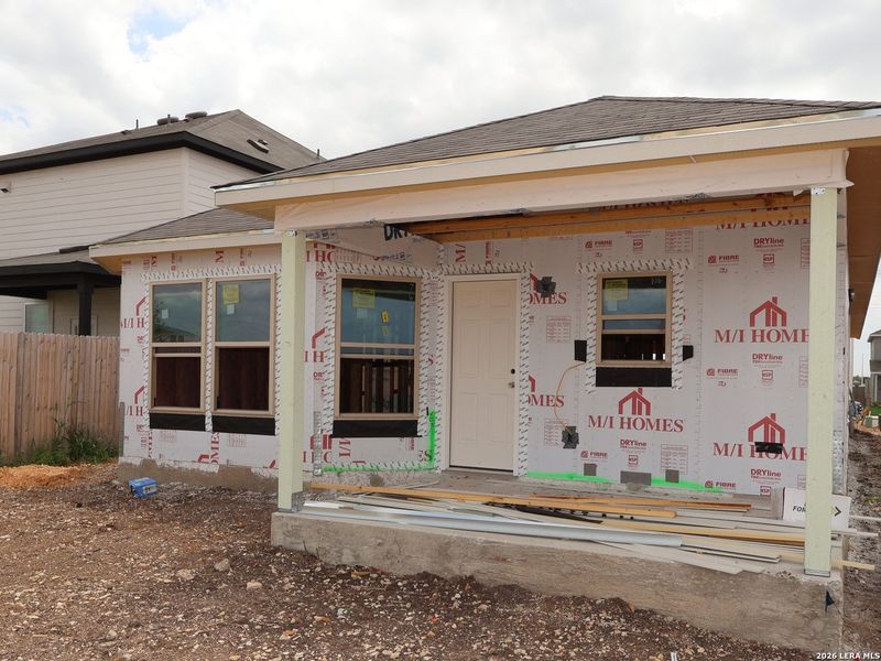 In-progress construction of a new home in Meadows at Clear Springs, New Braunfels, TX (Image 24).