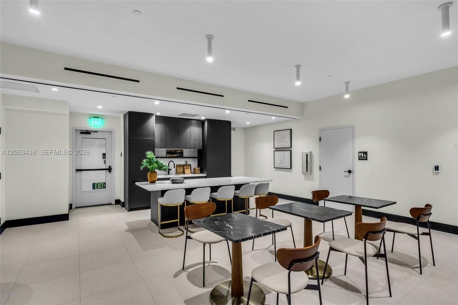 Furnished interior view inside a new home in , Miami (Image 44).