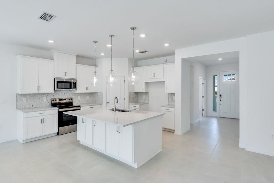 Furnished interior view inside a new home in Palms at Coasterra, Palmetto (Image 4).