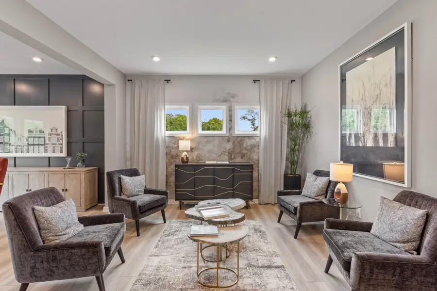 Representative furnished interior of a home built from the Breckenridge by Fischer Homes in Twin Lakes, Hoschton (Image 8).