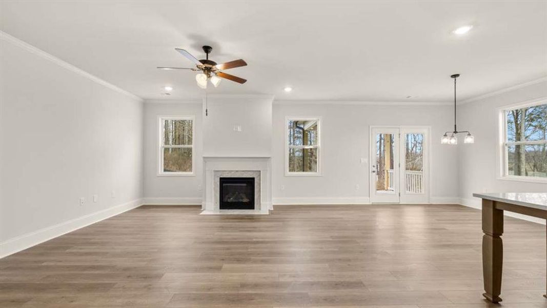 Spacious, unfurnished interior of a new home in Holland Estates, Powder Springs (Image 18).